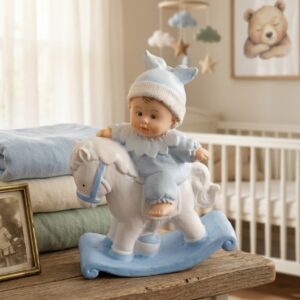 4577 (Gentle Dreams Baby Rocking Horse Figurine)