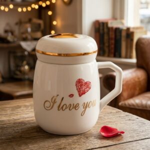 5491 (“I Love You” Elegant Ceramic Mug)