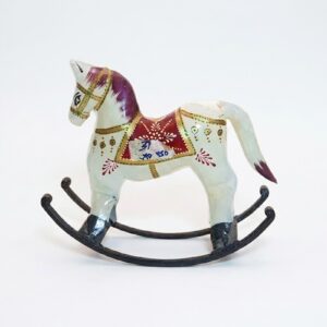C-31 ( Handcrafted Wooden Rocking Horse Showpiece )