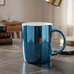 8497 (Midnight Blue Glossy Ceramic Mug)