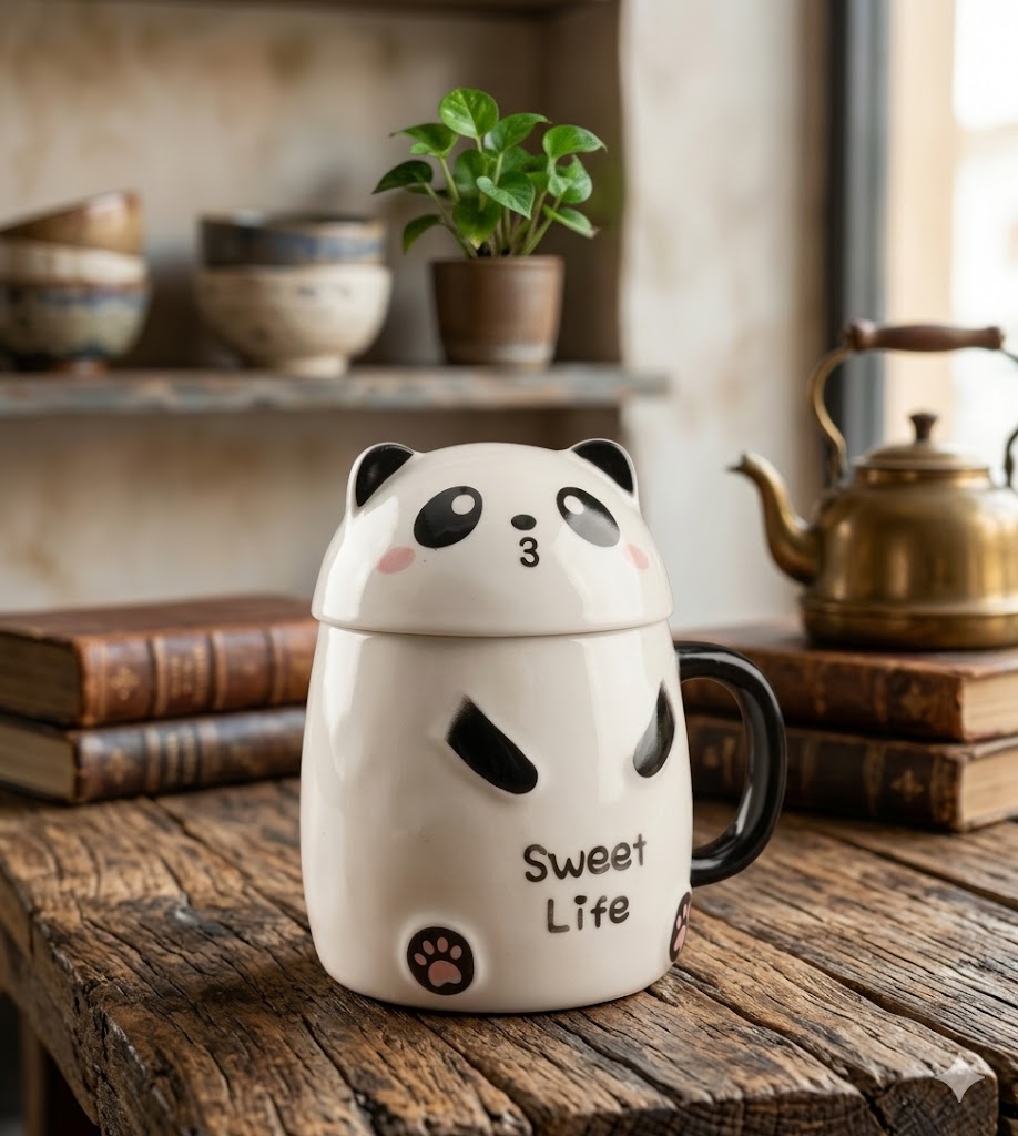 1867 (Sweet Life Panda Ceramic Mug)