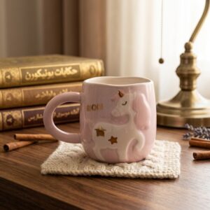 6109 (Pastel Unicorn Ceramic Mug)