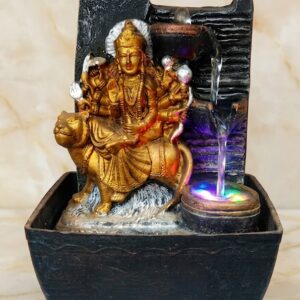F 12 NO ( Divine Durga Maa LED Water Fountain Showpiece )