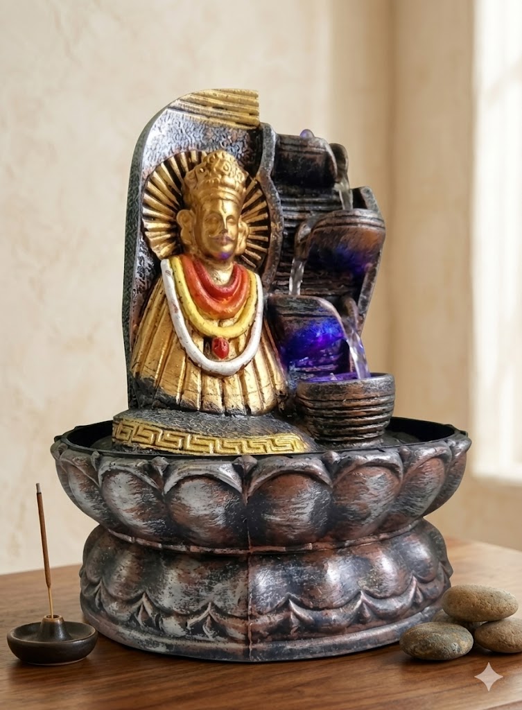 SG 14 NO ( Divine Serenity LED Water Fountain with Goddess Idol ) - Image 2
