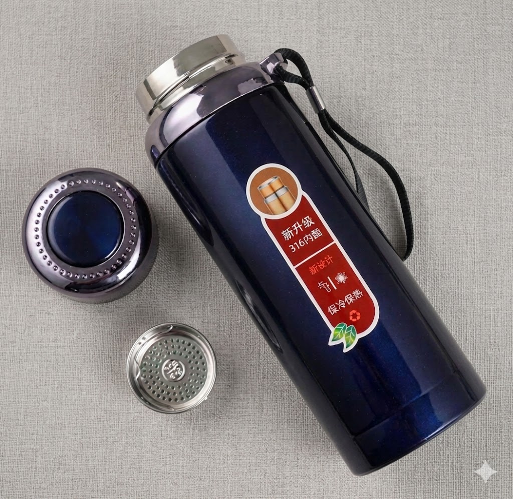 AR1547 ( Premium Stainless Steel Vacuum Insulated Travel Flask ) ( PcsCtn. 50 )