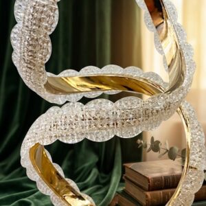 AR2989 Luxury Crystal Infinity LED Table Lamp (PcsCtn.24)