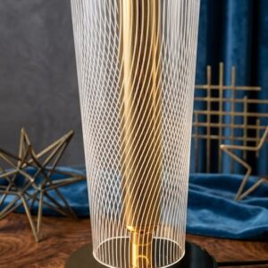 AR3288 ( Modern Geometric LED Decorative Table Lamp Showpiece ) (  PcsCtn.50 )