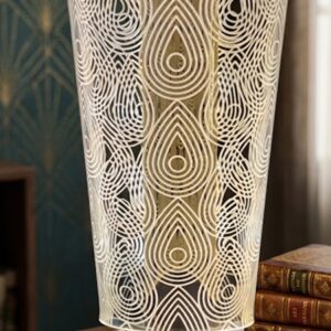 AR3293 ( Elegant Geometric Pattern Table Lamp )  PcsCtn.50
