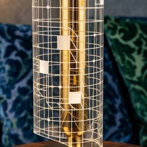 AR3351 ( Modern Abstract Grid Table Lamp ) (  PcsCtn.50 )