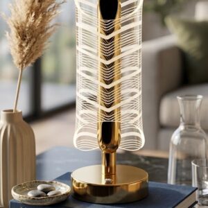 AR3353 ( Modern Chevron Pattern Decorative Table Lamp ) PcsCtn.50