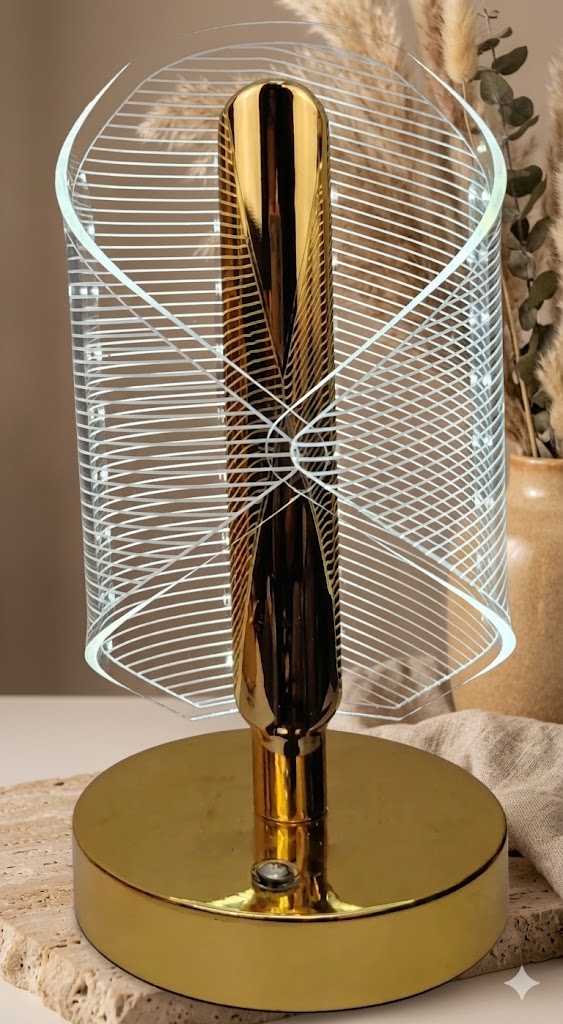 AR3354 ( Luxury Radiant Line Art Table Lamp ) PcsCtn.50