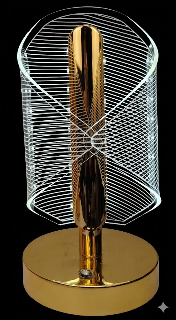 AR3354 ( Luxury Radiant Line Art Table Lamp ) PcsCtn.50 - Image 2
