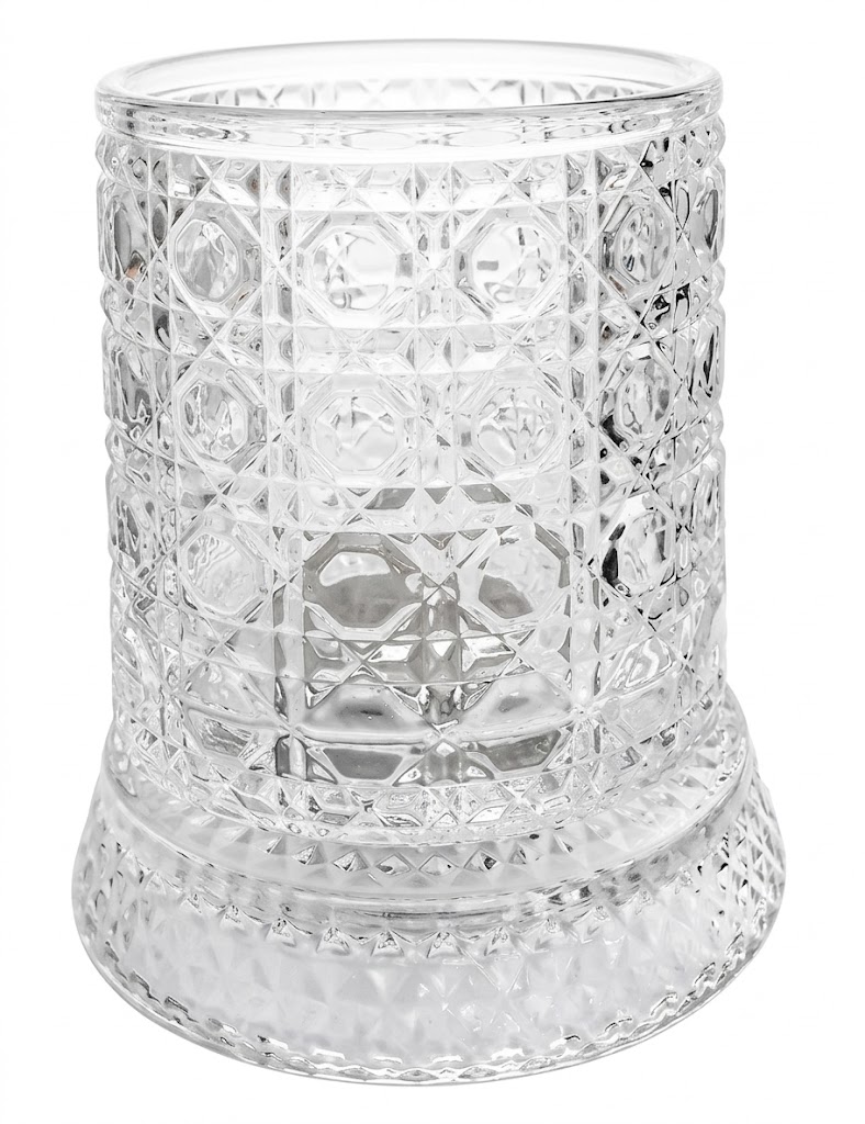AR3428 ( Crystal Cut Glass Tealight Holder & Decorative Votive Candle Stand ) PcsCtn.60 - Image 2