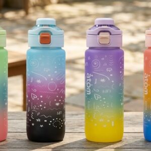 AR3436 ( Atom Gradient Splash Kids Water Bottle ) ( PcsCtn80 )