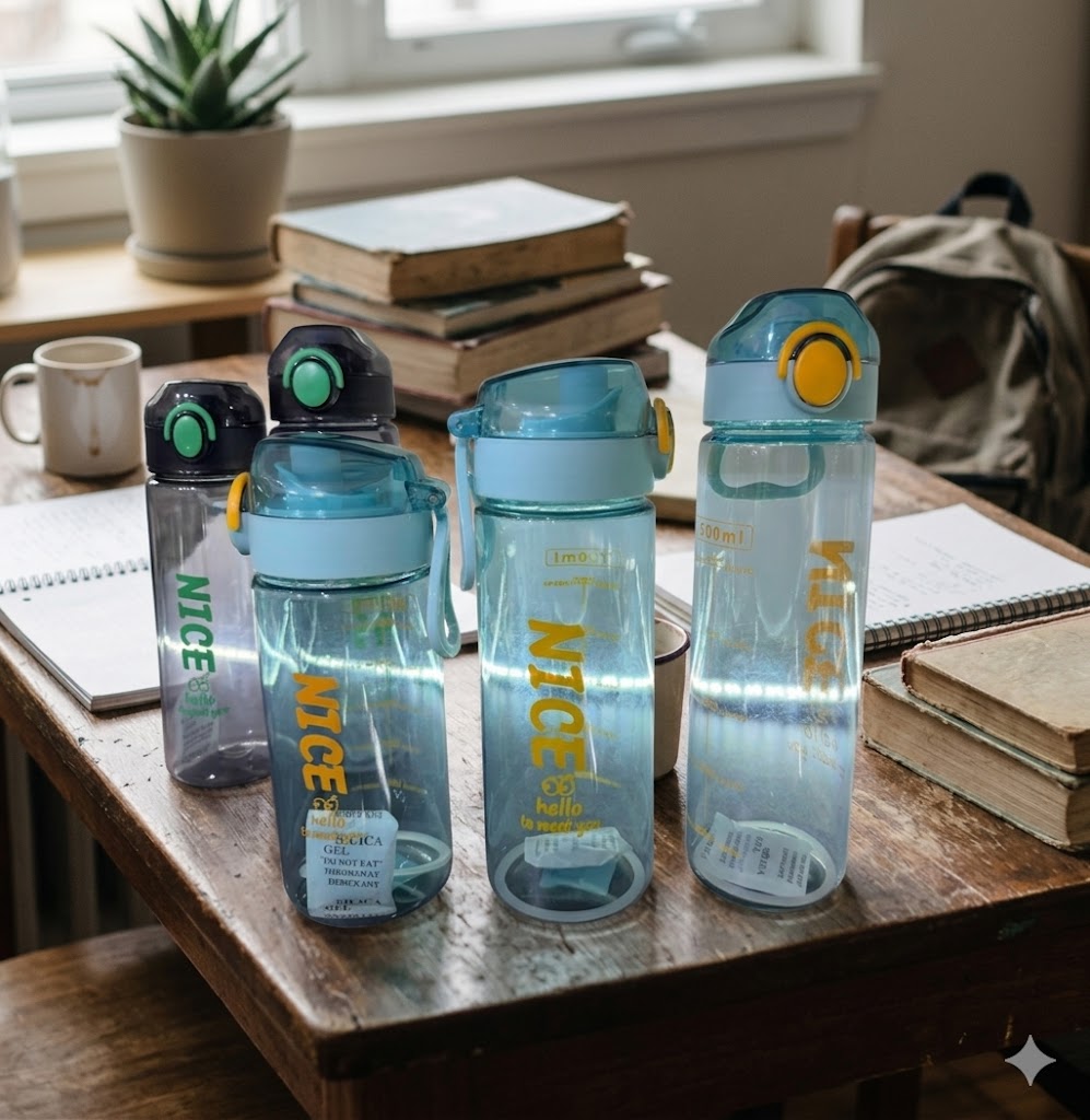 NiceFlip Leakproof Sports Water Bottle