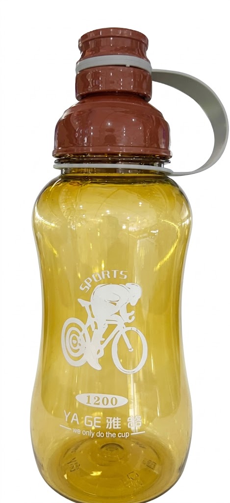 AR3438 ( Sports Rider 1200ml Jumbo Water Bottle with Carry Handle ) PcsCtn.90 - Image 2