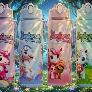 AR3490  ( Unicorn Magic Kids Sipper Bottle ) ( PcsCtn.100 )