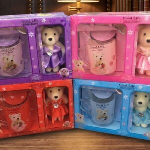 AR5144 ( Good Life Cute Bear Mug & Plush Gift Set with Spoon (Premium Teddy Collection) ) (PcsCtn.54)