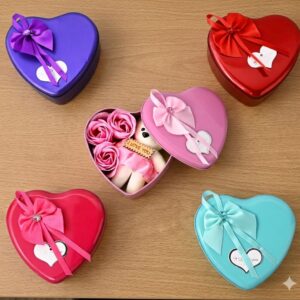 AR9163 ( Heart-Shaped Teddy Rose Gift Box ) ( PcsCtn.200 )