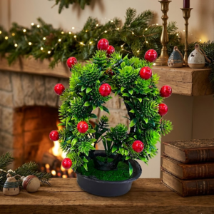 BB5556  ( Artificial Red Berry Bonsai Tabletop Plant ) ( PcsCtn.144 )