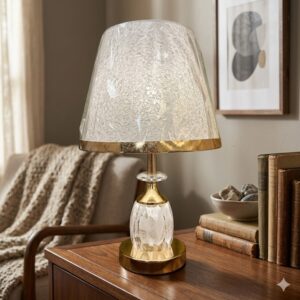 YS1621 ( Golden Crystal Luxe Table Lamp ) (  PcsCtn.24 )