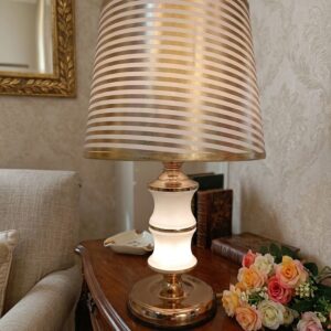 YS1624 ( Golden Glow Striped Table Lamp ) ( PcsCtn.24 )