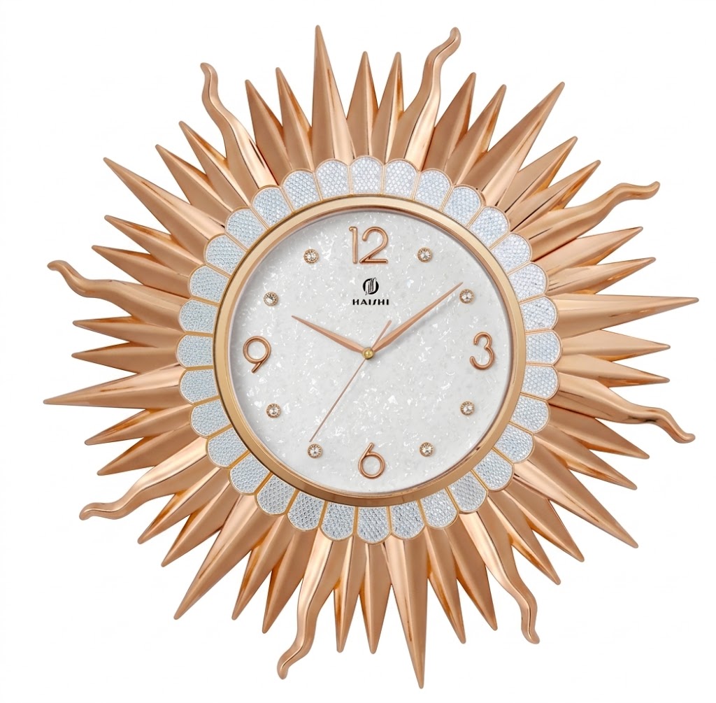 YS1677 ( Royal Sunburst Crystal Wall Clock ) ( PcsCtn.12 ) - Image 2
