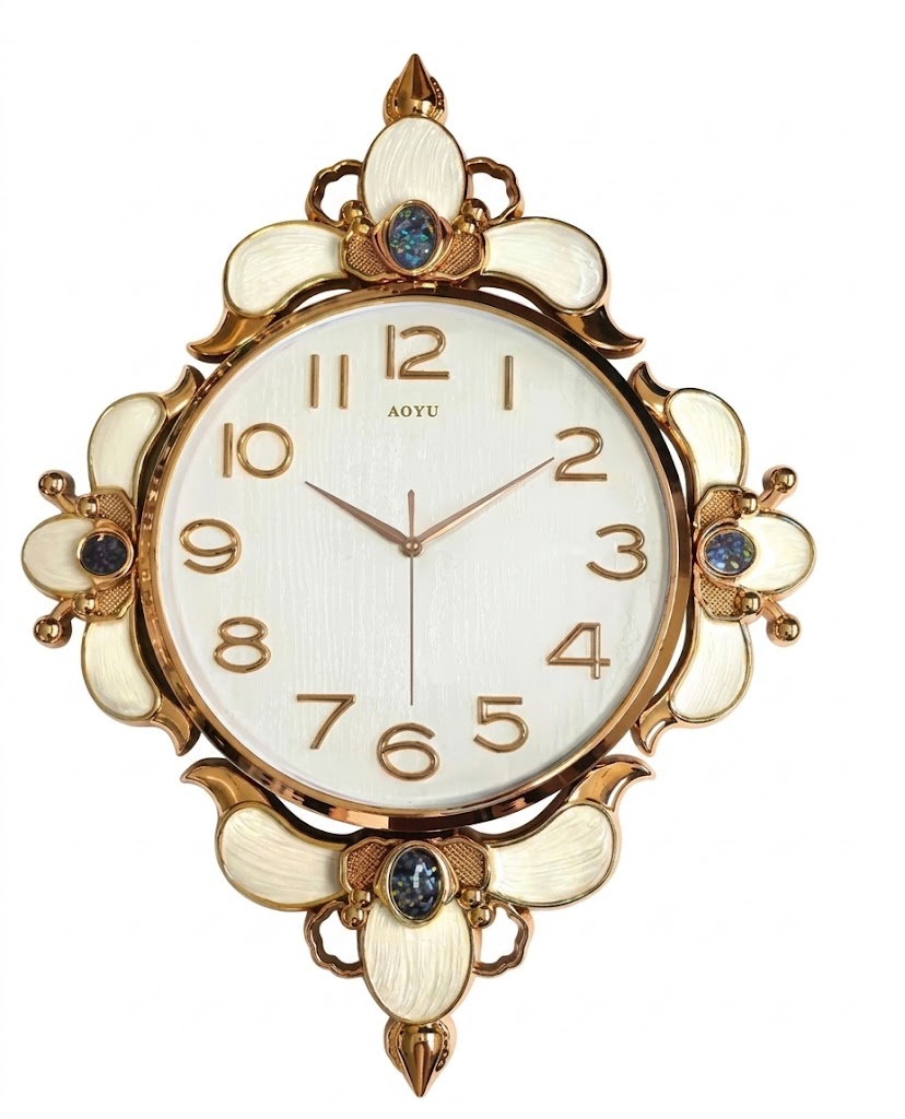 YS1680 ( Royal Floral Decorative Wall Clock ) ( PcsCtn.8 ) - Image 2
