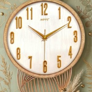 YS1692 Luxury Swan Design Wall Clock ( PcsCtn.10 )