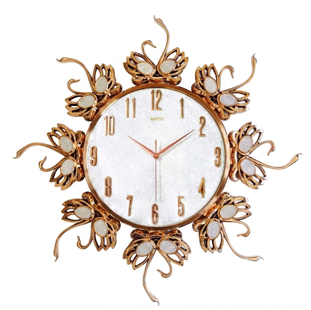 YS1697 ( Royal Butterfly Designer Wall Clock ) ( PcsCtn.10 ) - Image 2