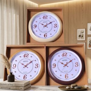 YS1702 ( Classic Round Plastic Wall Clock ) ( PcsCtn.20 )