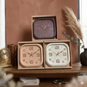 YS1704 ( Modern Square Plastic Wall Clock ) ( PcsCtn.30 )
