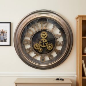YS1744 ( Vintage Industrial Gear Wall Clock ) ( pcsCtn.10 )
