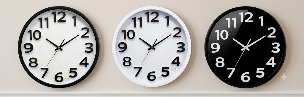 YS1745 ( Modern Minimalist Round Wall Clock ) ( PcsCtn.12 )