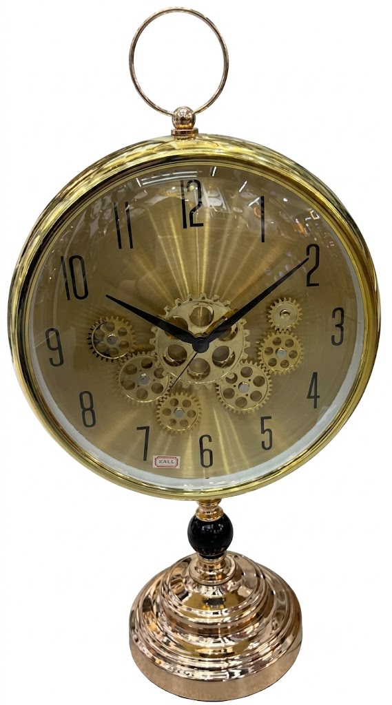 YS1748 ( Luxury Vintage Gear Table Clock ) ( PcsCtn.3 ) - Image 2