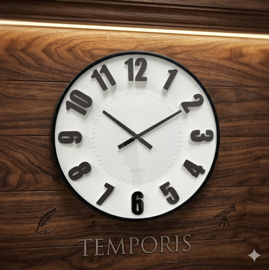 YS1772 ( Modern 3D Numeric Wall Clock ) ( PcsCtn.10 )