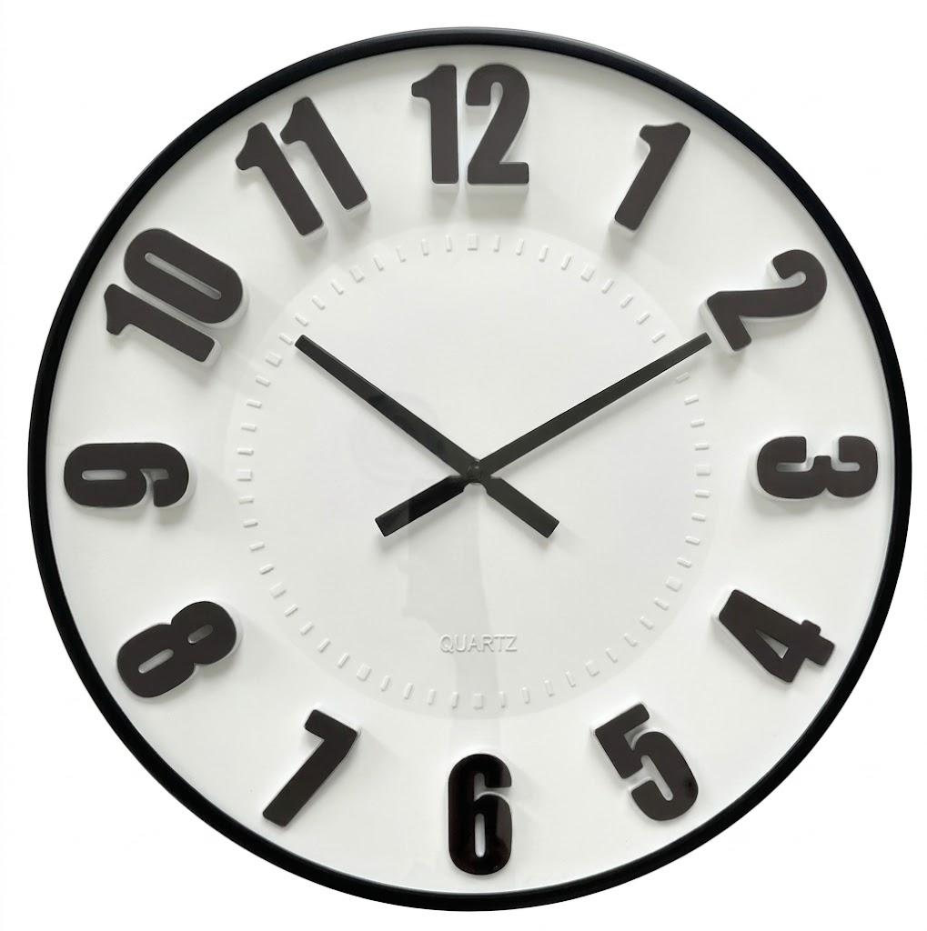 YS1772 ( Modern 3D Numeric Wall Clock ) ( PcsCtn.10 ) - Image 2