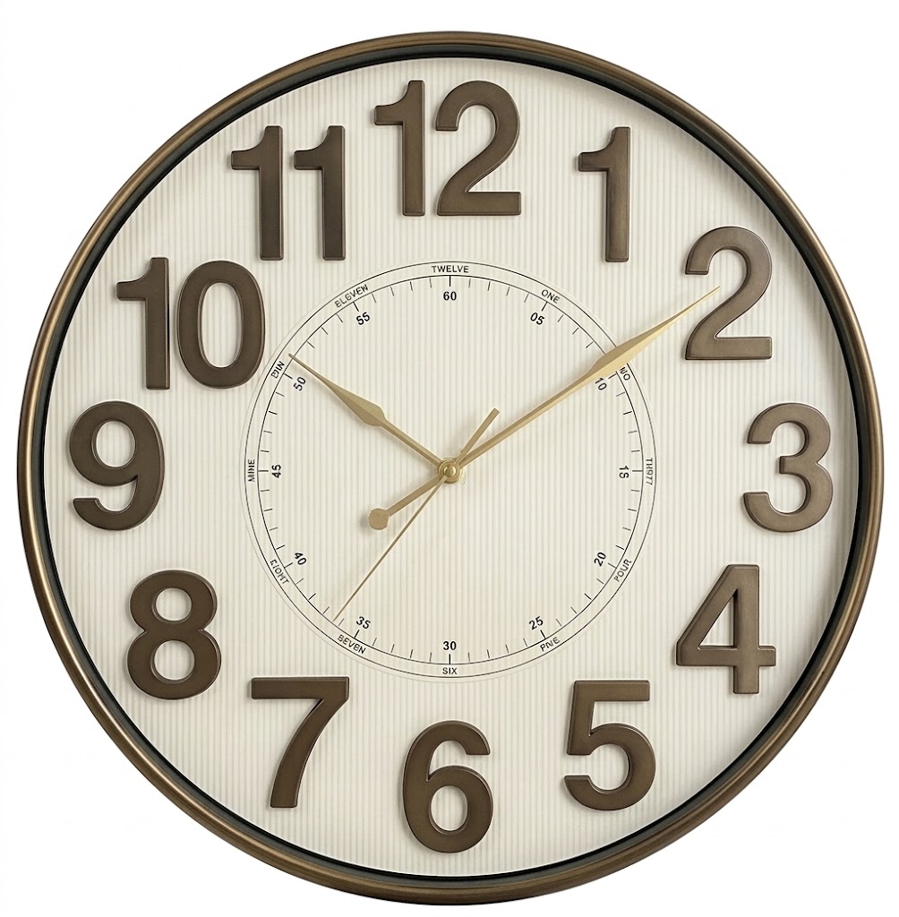 YS1781 ( Modern Oversized Numeric Wall Clock ) ( PcsCtn.6 ) - Image 2