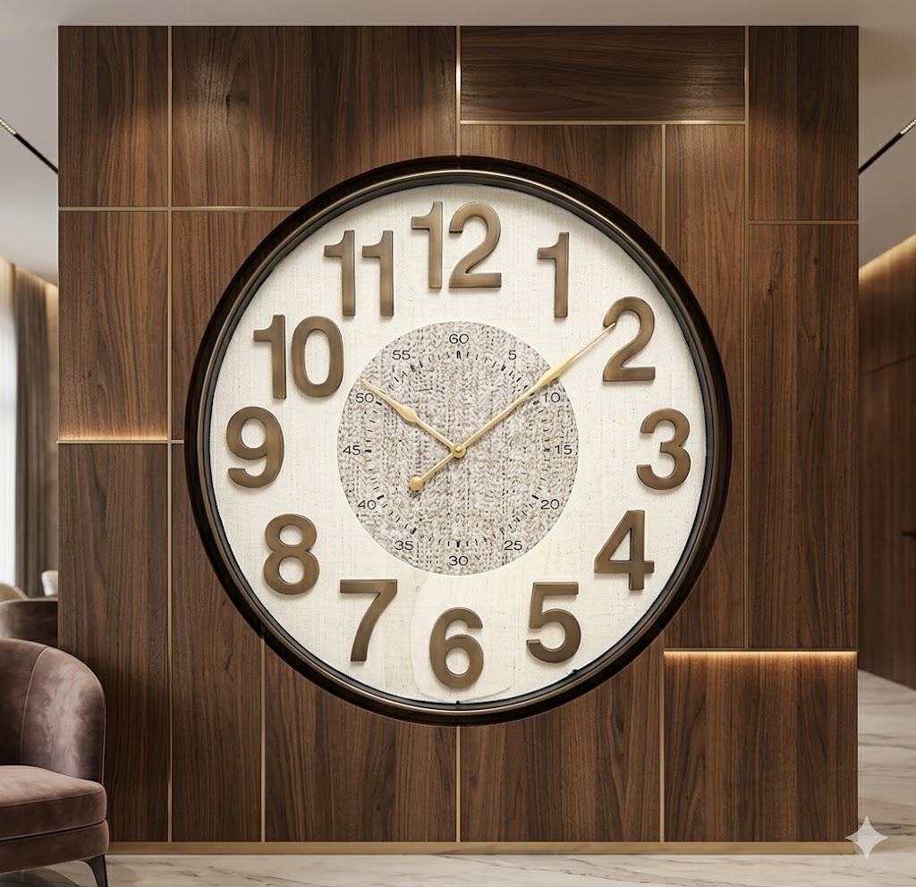 YS1785 ( Contemporary Oversized Numeral Wall Clock ) ( PcsCtn.6 )