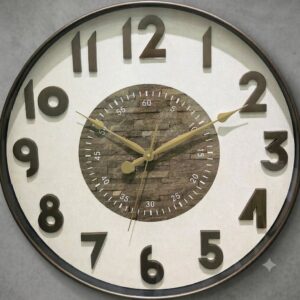 YS1786 ( Urban Stone Accent Wall Clock ) ( PcsCtn8 )