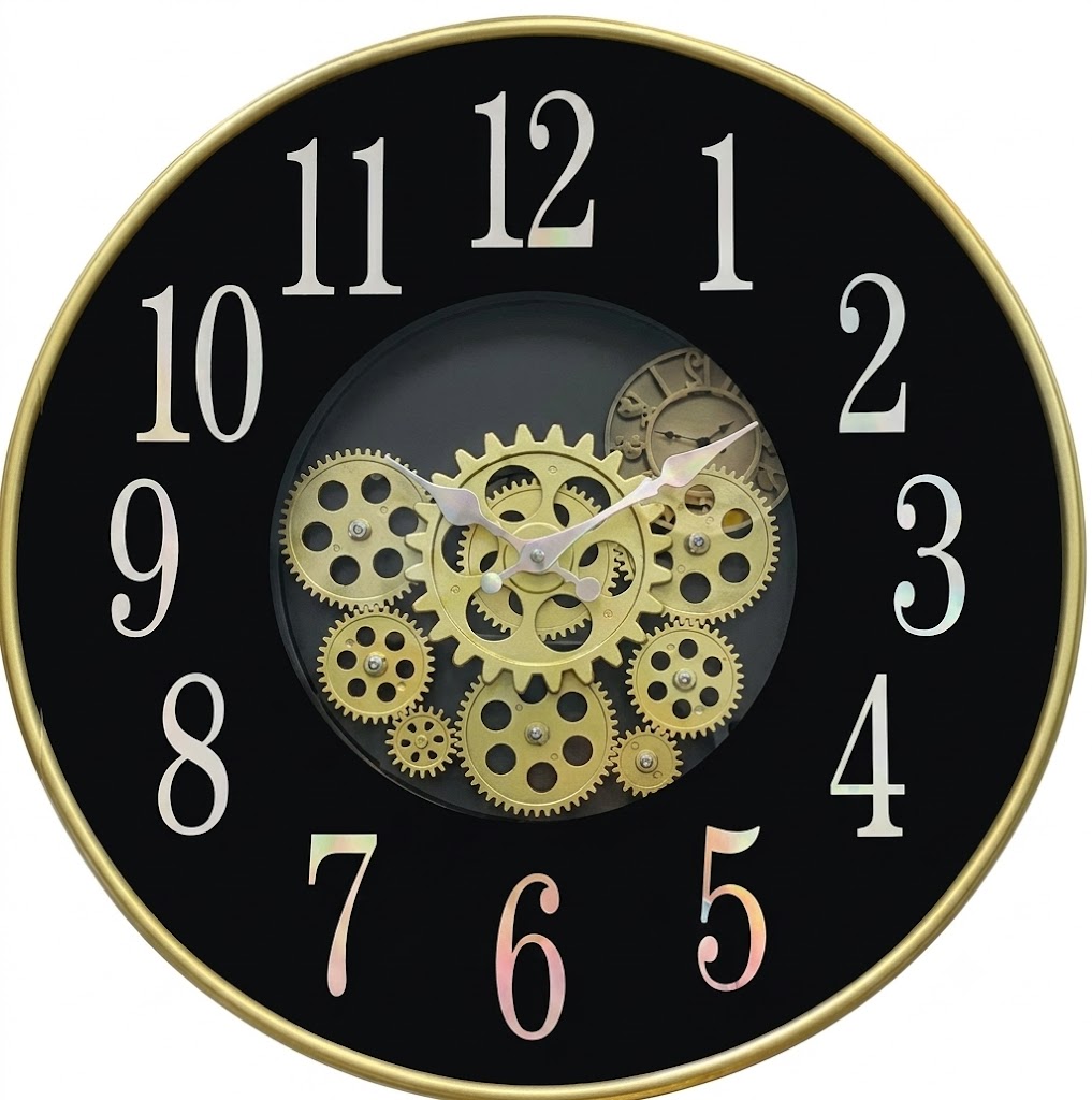 YS1790 ( Royal Gear Luxe Wall Clock ) (PcsCtn.8 ) - Image 2