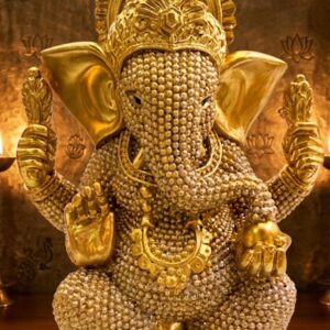 YS1835 ( Divine Pearl Ganesha Idol ) ( PcsCtn.144 )