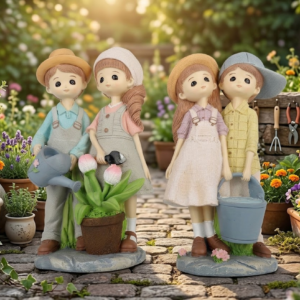 YS1846 ( Sweet Garden Friends Polyresin Figurine ) ( PcsCtn.72 )