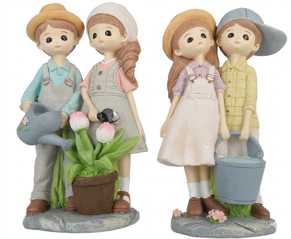 YS1846 ( Sweet Garden Friends Polyresin Figurine ) ( PcsCtn.72 ) - Image 2