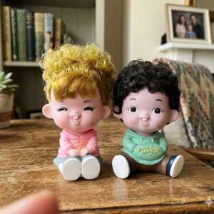 YS1858 ( Happy Curly Kids Sitting Showpiece Set ) ( PcsCtn.48 )