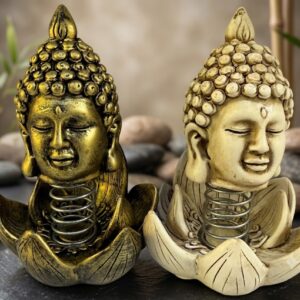 YS1891 ( Zen Lotus Spring Buddha Showpiece Set ) ( Pcsctn.72 )