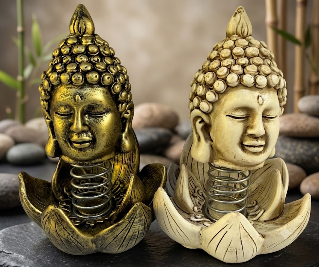 YS1891 ( Zen Lotus Spring Buddha Showpiece Set ) ( Pcsctn.72 )
