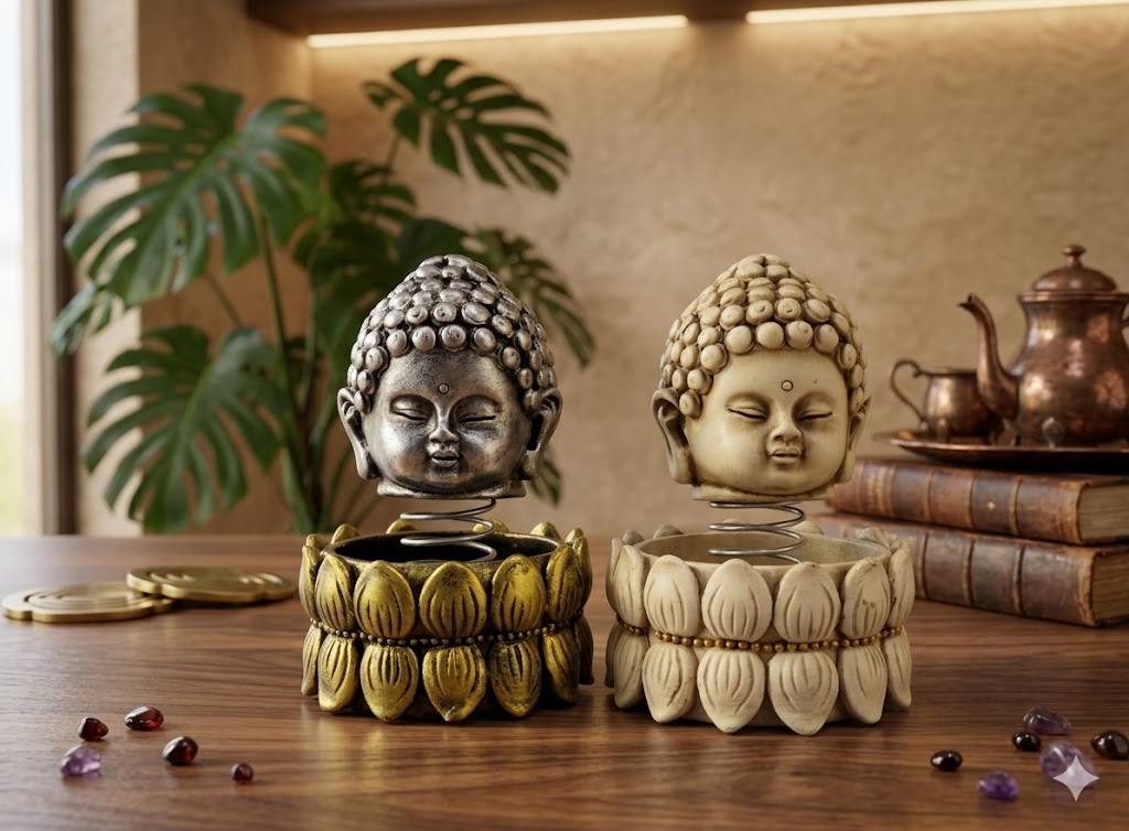 YS1892 ( Divine Lotus Baby Buddha Spring Showpiece ) ( PcsCtn.72 )