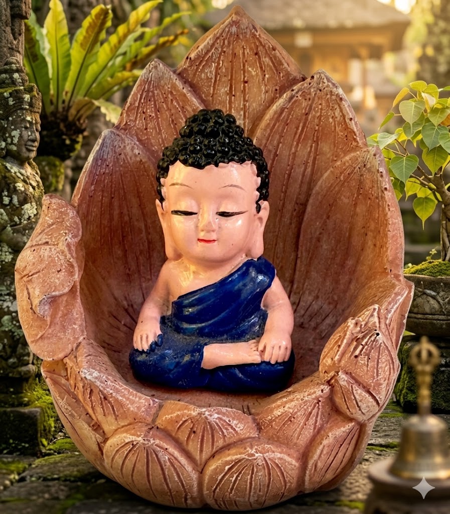 YS1894 ( Serene Lotus Baby Buddha Showpiece ) ( PcsCtn.72 )