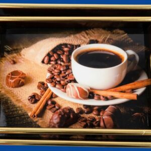 YS1898 ( Coffee Bliss Decorative Serving Tray Wall Art ) ( YS1898 )